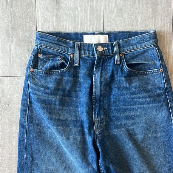 MOTHER SUPERIOR DENIM SZ 26 PERFECT CONDITION HIGH WAIST ZIPPER FLY - Picture 4 of 10